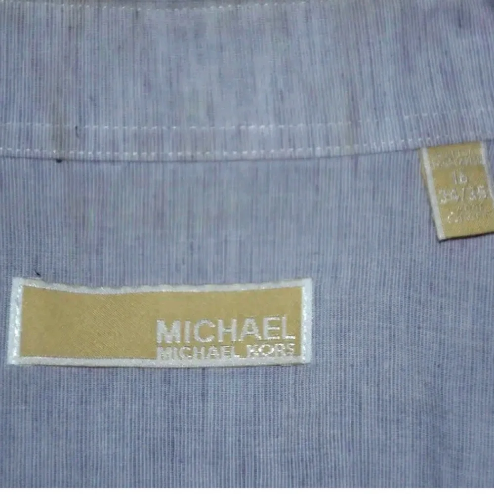 Michael Kors shirt 16 34/35 lilac color - Picture 4 of 5